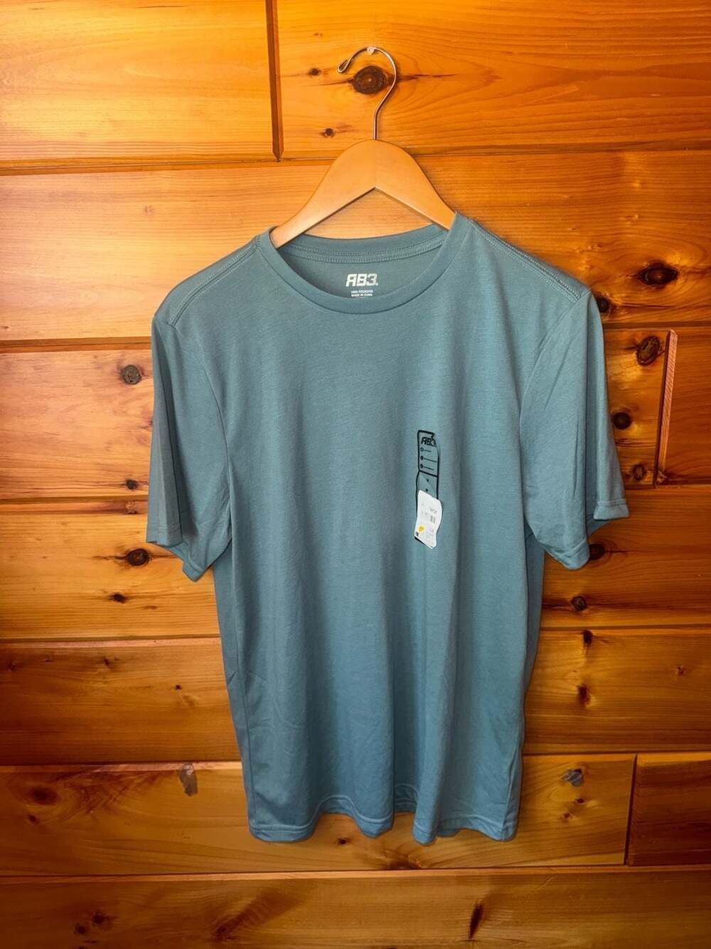 RB3 Men's 100% Polyester Performance Short Sleeve T-Shirt